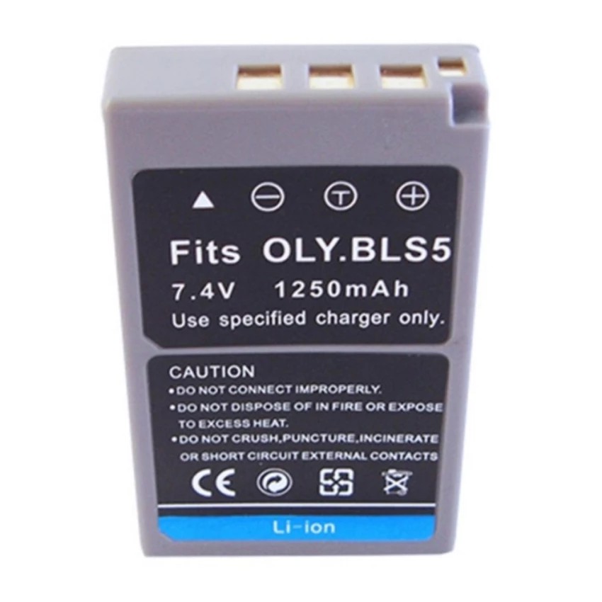 แบตเตอรี่กล้อง รุ่น BLS-5 / PS-BLS5 แบตกล้องโอลิมปัส Olympus PEN E-PL2 ...