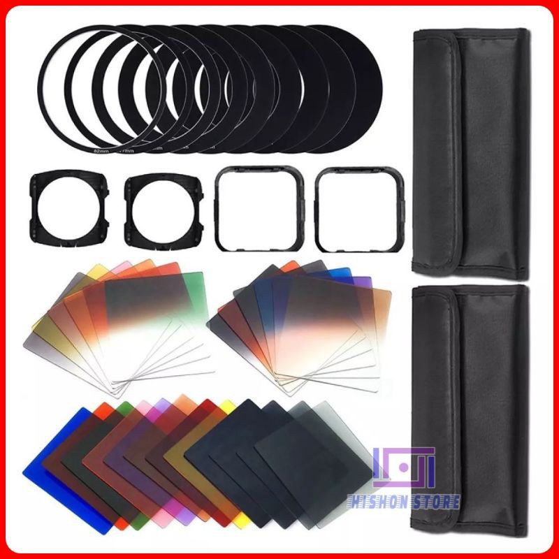 ND GND G.Color Filter 24 ชิ้น 2 กระเป๋าครบชุด