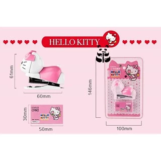 💕ส่งฟรี💕ส่งไวในไทย แม็กเย็บกระดาษ HELLO KITTY แม็กคิตตี้ เครื่องเย็บกระดาษคิตตี้ ที่เย็บกระดาษคิตตี้ ใช้ลูกแม๊กเบอร์ 10