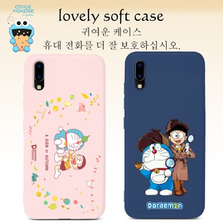 เคสโทรศัพท์ Vivo V19 Y11 Y15 Y19 Y12 Y17 Y30 Y55 Y50 Y55S Y55L 2019 2020 V17 S1 V15 Pro Y93 Y95 Y91 Y91i Y91C V11i Y5S Z3i Z5i Y85 Y89 V9 YOUTH Case โดราเอมอน Colorful TPU Casing