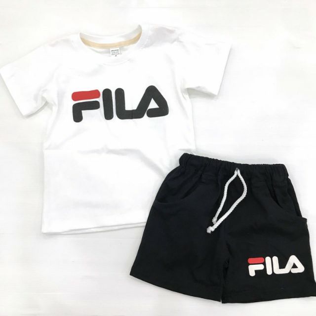 เสื้อยืด+กางเกงแฟชั่นเกาหลี Fila