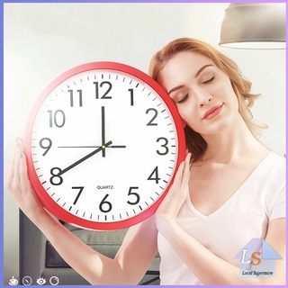 นาฬิกาแขวนผนัง -นาฬิกาแขวน นาฬิกทรงกลม นาฬิกาแขวนผนัง นาฬิกาแขวนผนังสีดำ Wall Clock