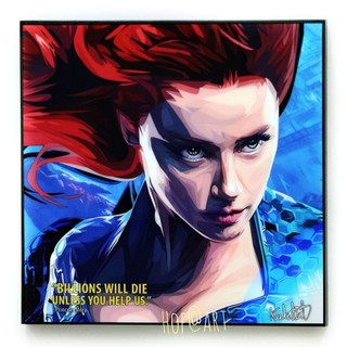 Princess Mera เมร่า Aquaman อควาแมน DC comics ซุปเปอร์ฮีโร่ รูปภาพ​ติดผนัง pop art การ์ตูน กรอบรูป แต่งบ้าน ของขวัญ