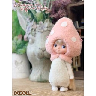 『 พร้อมส่ง』 Hachichi Series- Mushroom in the rain / Pink ver.