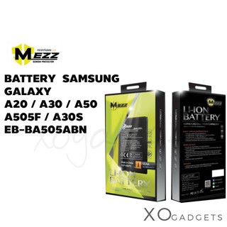 Mezz แบตเตอร์รี่ SAMSUNG GALAXY A20 / A30 / A50 / A505F / A30S / EB-BA505ABN batt แบต มี มอก. รับประกัน 1 ปี