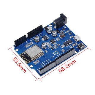 OTA WeMos D1 CH340 แผ่นบอร์ดโมดูล ESP8266 ESP-12E สำหรับ Arduino IDE UNO R3