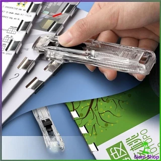เครื่องเขียนสำนักงาน คลิปหนีบกระดาษ เครื่องเข้าเล่ม Needleless stapler