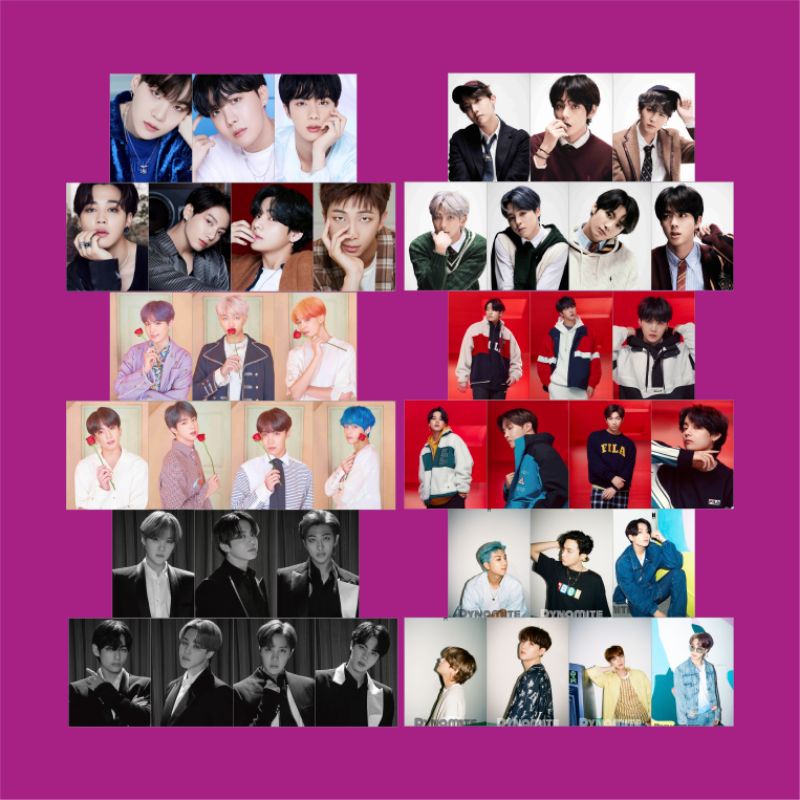 MINIMAL BTS A4+ Poster / PO 3 วัน / สั่งขั้นต่ํา 3 โปสเตอร์