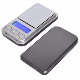 เครื่องชั่งดิจิตอล เครื่องชั่งจิวเวอรี่แบบพกพา 200 กรัม (สีเงิน )Digital Pocket Scale  Series 0.01g-200g