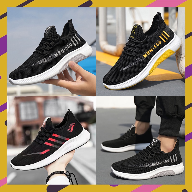 Luckky shoes คนหล่อถูกใจสิ่งนี้ รองเท้าผ้าใบผู้ชายสุดเท่ห์ แต่งลายเรียบง่าย แต่ดูดีมีสไตล์สุดๆเลยจ้าาา