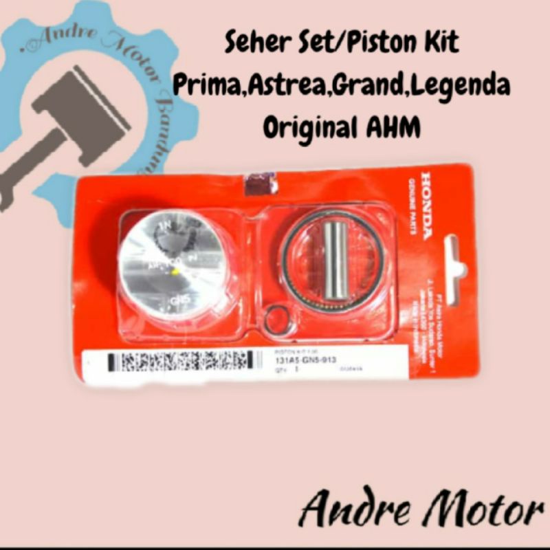 Sethere Set/Piston Kit Grand, Prima, Astraa Original Brand AHM 131A5-GN5-513