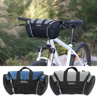 ROSWHEEL 5L Bike Handlebar Bag Bicycle Front Tube Pocket Shoulder Pack Outdoor Sports Cycling Mountain Bag