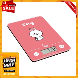 เครื่องชั่งดิจิทัล 5 กก. SHAPER CONY สีชมพู อุปกรณ์เบเกอรี่ DIGITAL KITCHEN SCALE SHAPER CONY PINK 5KG