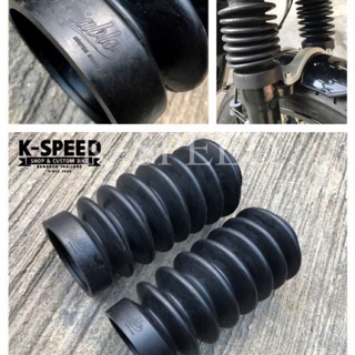 ยางหุ้มโช็คหน้าแต่ง Diabolus For Royal Enfield GT650 (สินค้าแท้จากk-speed)