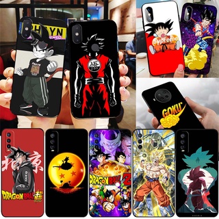 เคสโทรศัพท์ซิลิโคน TPU แบบนิ่ม ลาย SL12 Dragon Ball Z สีดํา สําหรับ Xiaomi Mi 10s 12 Lite Redmi 10A 10C 9C