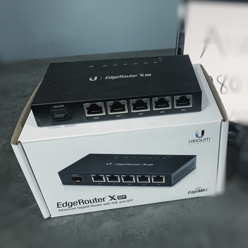 UBiQUiTi EdgeRouter X SFP (ER-X-SFP) | Shopee Thailand