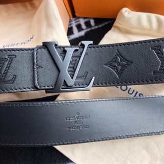 Louis Vuitton New SHAPEเข็มขัดผู้ชาย​belt 40mm เข็มขัดหนังเข็มขัด ความยาว：80-85-90-95-100-105