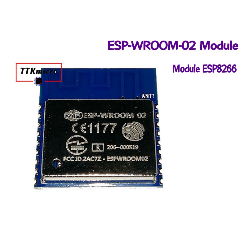 Server PC 40 บาท esp8266 ESP-WROOM-02 Transceiver Module ESP8266 Computers & Accessories