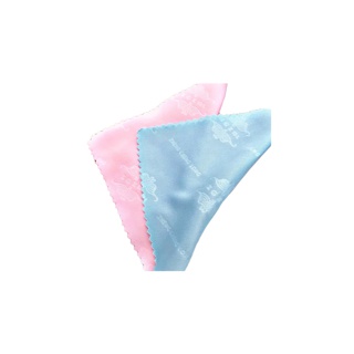 (เก็บโค้ดหน้าร้าน ลด 25.-) ผ้าเช็ดแว่น ผ้าเช็ดเลนส์ ไมโครไฟเบอร์ microfiber lens clean คละสี