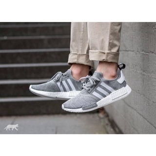 Adidas NMD R1 Light Grey ของใหม่ ของแท้100% มีกล่องป้ายครบ