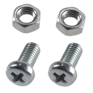 อุปกรณ์ยึดติด สกรูเกลียวมิลน็อต JP 5X10 มม. 25 ตัว Screws, Nuts &amp; Washers