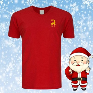 เสื้อยืดผ้าฝ้าย เสื้อยืดคริสต์มาส[CHRISTMAS NO.26 ] MERRY CHRISTMAS SHIRT/ CHRISTMAS T SHIRT / T-SHIRT / BAJU CHRISTMAS