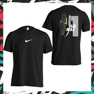 เสื้อสีขาว - NIKE AIR MAX 100 เสื้อเชิ้ตผ้าฝ้ายเสื้อยืดสตรีทแวร์ผู้ชายผู้หญิง Unisex Lelaki Wanita