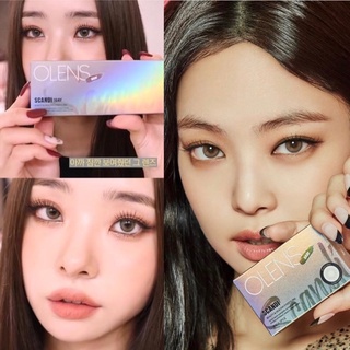 Olens Scandi Blackpink คอนแทคเลนส์เกาหลี รายเดือน สีGray