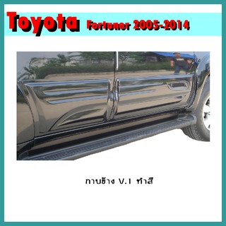 กาบข้าง FORTUNER 2005-2014 V.1 ทำสี