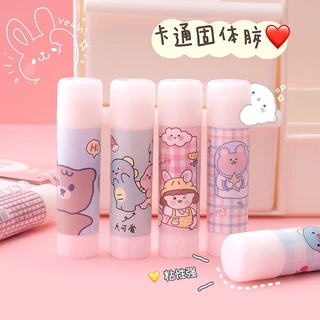 กาวแท่งพกพา กาว กาวหลอด glue stick กาวสองหน้า การ์ตูน เกาหลี ใช้ง่าย อุปกรณ์การเรียน ของแจก กาวน้ำใส