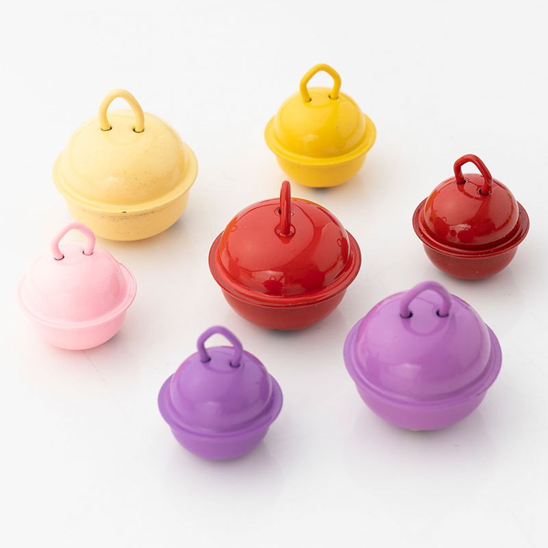 กระดิ่งสัตว์เลี้ยง ขนาดเล็ก จี้กระดิ่งสุนัข แมว การ์ตูน กระดิ่ง ที่มีสีสัน - รูปที่ 2