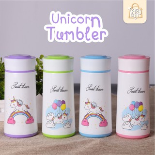 กระบอกน้ำ ลายยูนิคอร์น  400 ml. รุ่น CYLINDER-03