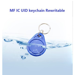 Mifare IC UID keychain Rewritable rfid 13.56 mhz