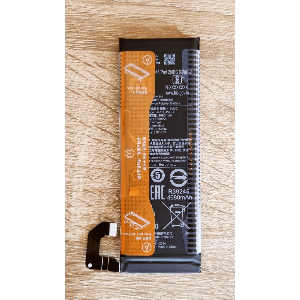 🐳 แบตเตอรี่ For Xiaomi Mi 10 5G BM4N