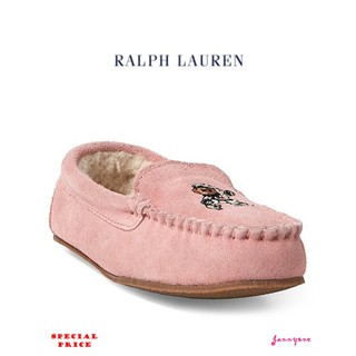 RALPH LAUREN DESMOND SUEDE SLIPPER