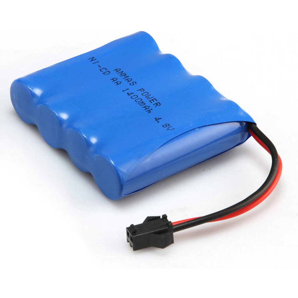 ถ่านชาร์จ รถบังคับ เรือบังคับ มีหลายขนาด 4.8 V. 6.0V. 7.2V  ปลั๊กดำ  (ไม่รวมที่ชาร์จ)  เป็นถ่านขนาด AA แพ๊คมา (ของใหม่)
