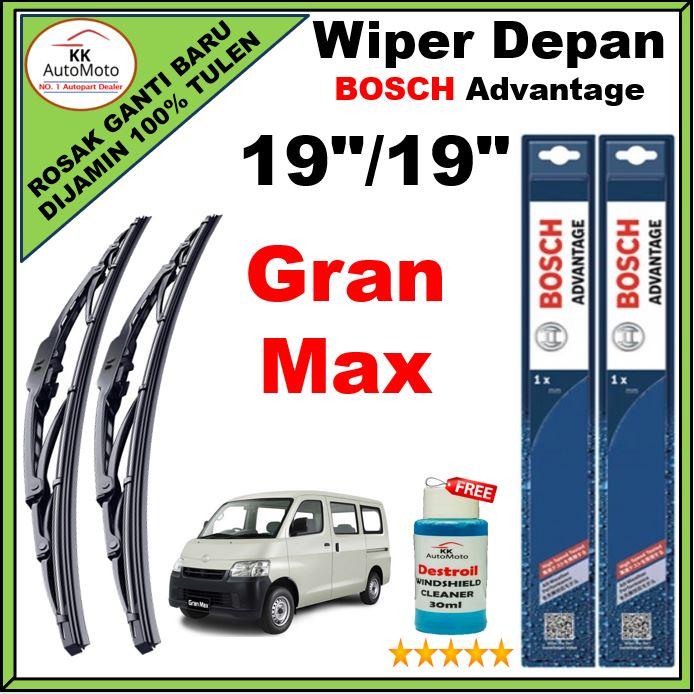 Daihatsu Gran Max - ใบปัดน้ําฝน Bosch Advantage 19"/19" BA19