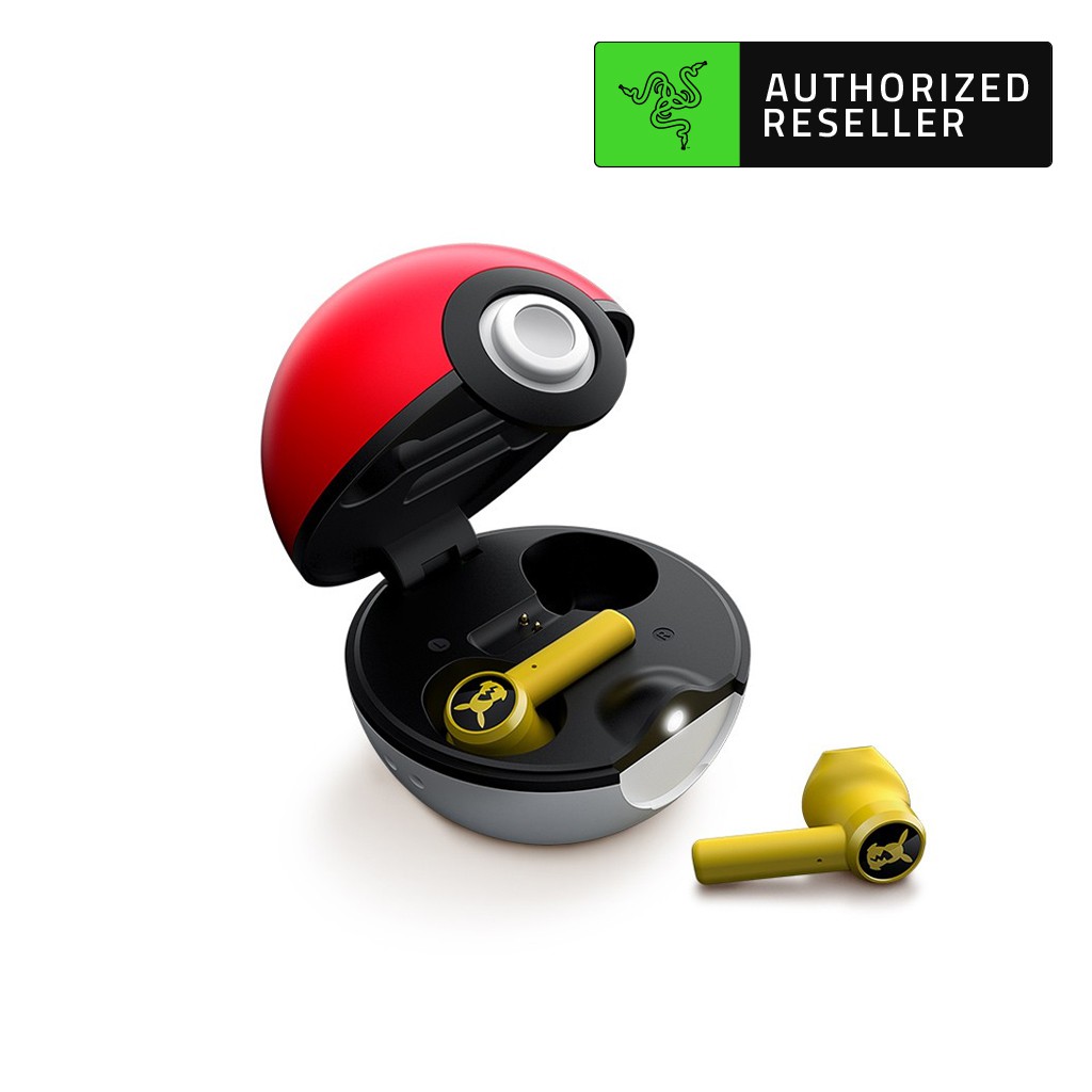 razer pokémon pikachu true wireless earphones