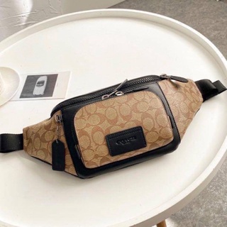 COACH TRACK BELT BAG IN SIGNATURE