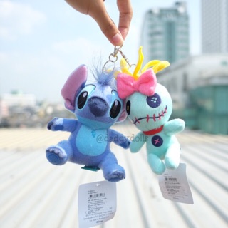 พวงกุญแจ Stitch สติช &amp; Scrump สกั๊ม 5นิ้ว