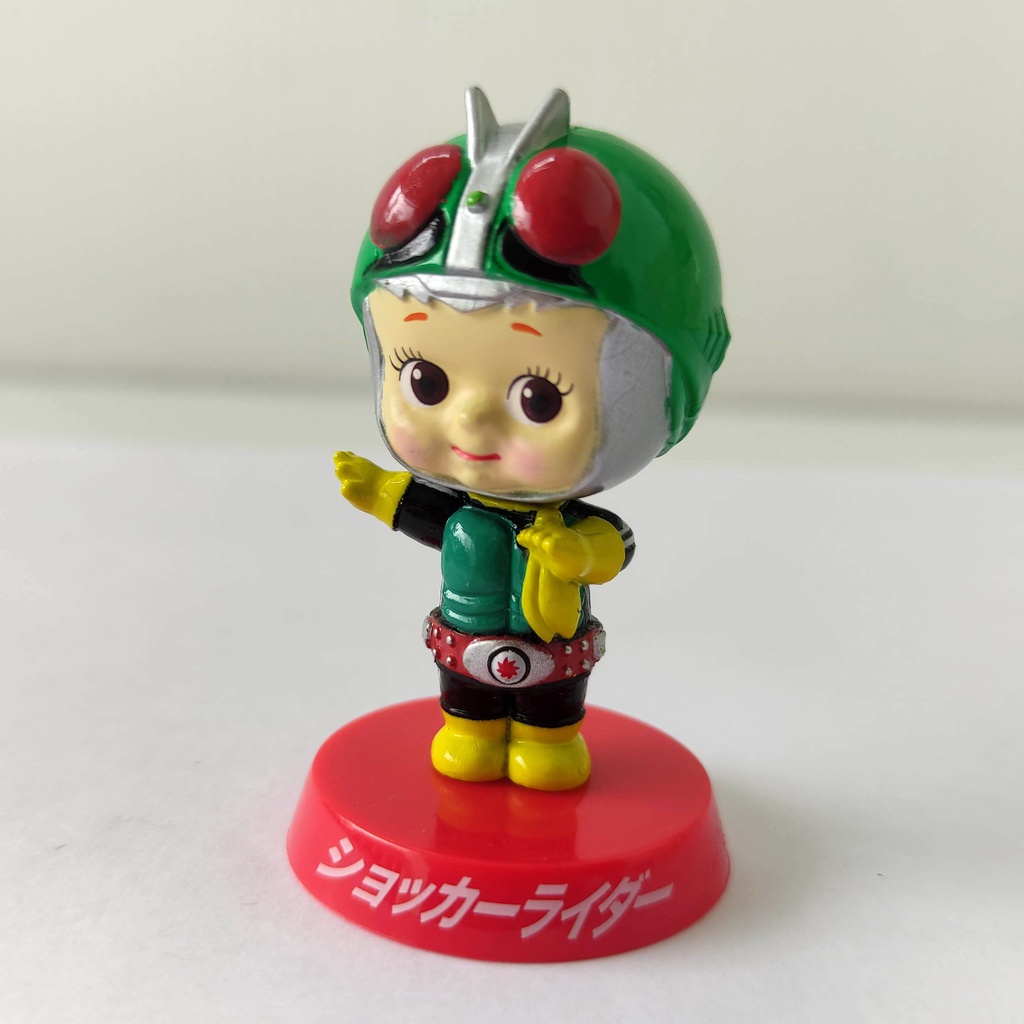 Shocker Rider - Plex queue John Rose O'Neill Kewpie × Kamen Rider ฟิกเกอร์ หัวสปริงหัวขยับได้ มือ2