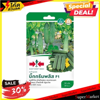 แตงร้านลูกผสม F1 บิ๊กกรีนพลัส อีสท์ เวสท์ ซีด เมล็ดพันธุ์ F1 HYBRID LONG CUCUMBER BIG GREEN PLUS EAST-WEST SEED ต้นไม้แล