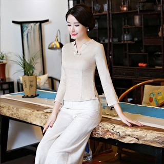 ปีใหม่จีนเสื้อของเลดี้เสื้อสตรีChinese new year Women Tang Suit Top Blouse Shirt