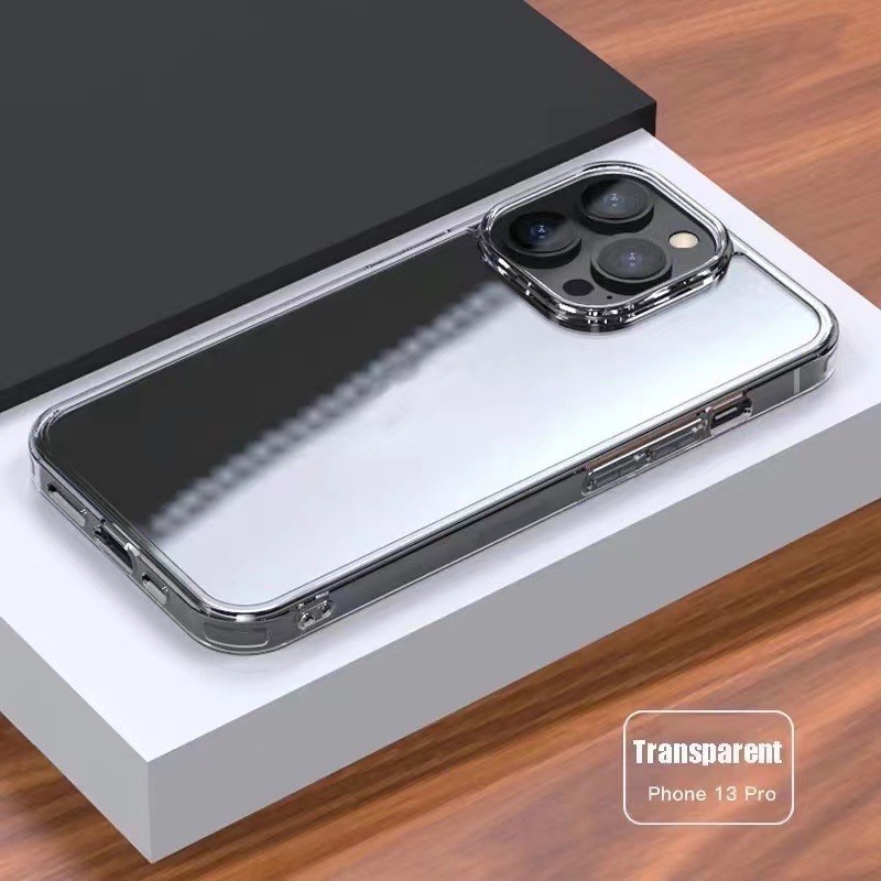 ใหม่ เคสใสสำหรับ iPhone ทุกรุ่น [TPU] เคสกันกระแทก for 13ProMax|13pro|12ProMax|12|11pro|11|XSMax|XR|6|7|SE|8|7Plus