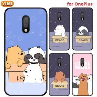 เคส Oneplus Nord N10 N2 CE 10 7 8 8T 9 Pro โทรศัพท์มือถือลายหมี สําหรับ