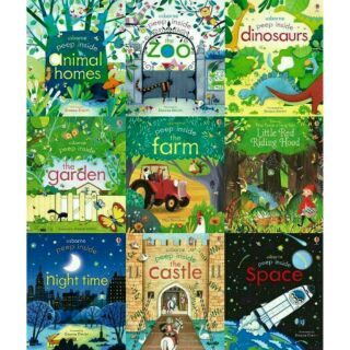 หนังสือ usborne peep inside