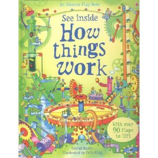 DKTODAY หนังสือ USBORNE SEE INSIDE HOW THINGS WORK (AGE 6+)