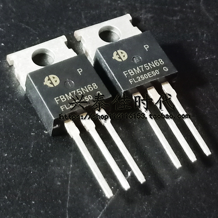 5Pcs Ic Fbm75N68 80a/68v To-220