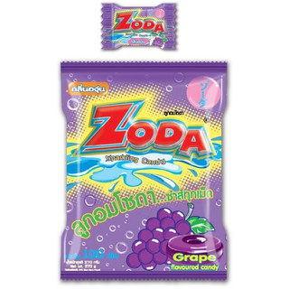 ลูกอม กลิ่นองุ่น (แพ็ค100เม็ด) ZODA Grape flavor candy (pack of 100) ZODA