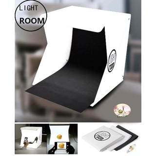 สตูดิโอถ่ายภาพ กล่องถ่ายภาพ แบบพกพา Light Room Photo Studio 9 inch (24cm) Photography Lighting Tent Kit Mini Cube Box